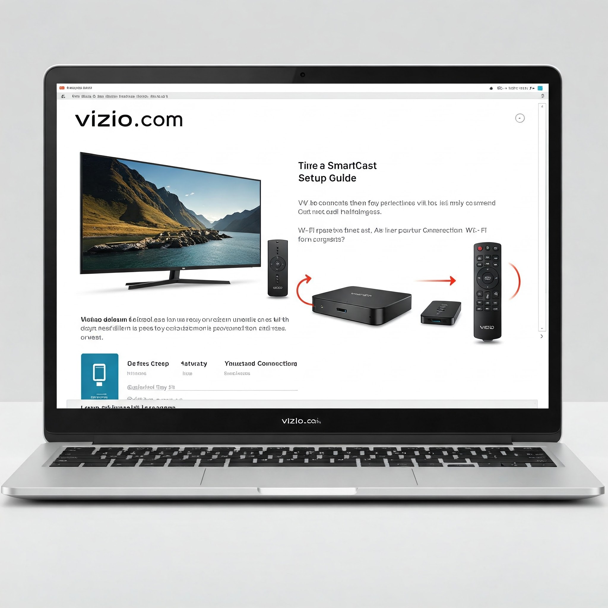 Vizio.com Setup